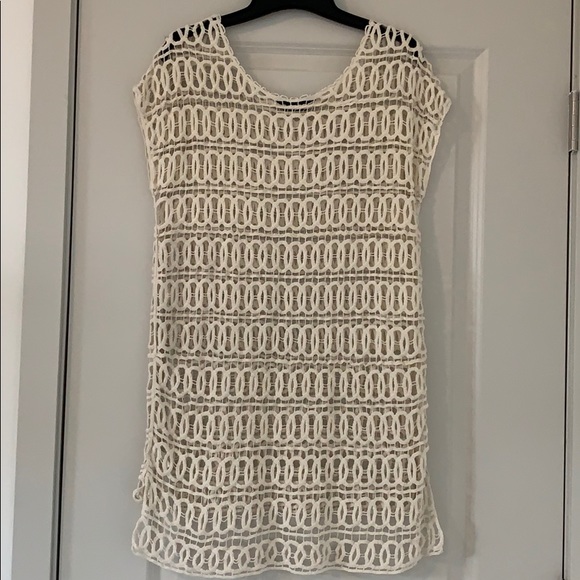 SALE!✅CROCHETED CAP-SLEEVED COVER-UP - Picture 6 of 6